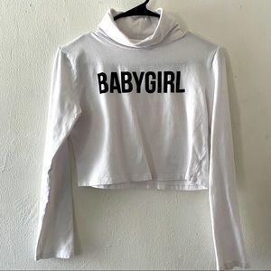 Baby Girl Long Sleeve Crop